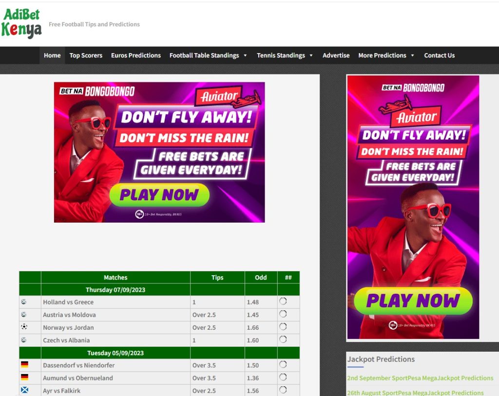 Score Big Wins with AdiBet Kenyas Accurate Football Predictions